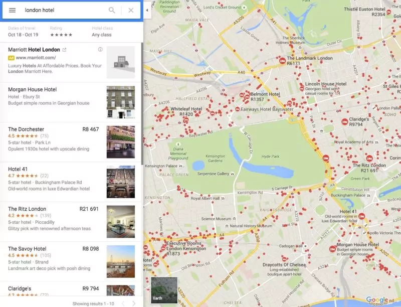 google-hotel
