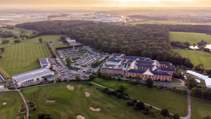 Aerial Shot of Whittlebury Park Estate 1