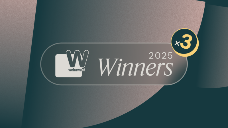 Up Webaward 2025 Winners Cover [Blog Hero]