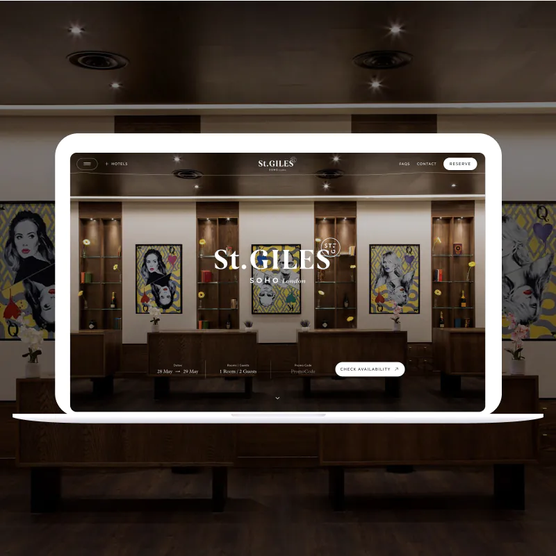 St. Giles - Outstanding Website WMA Award