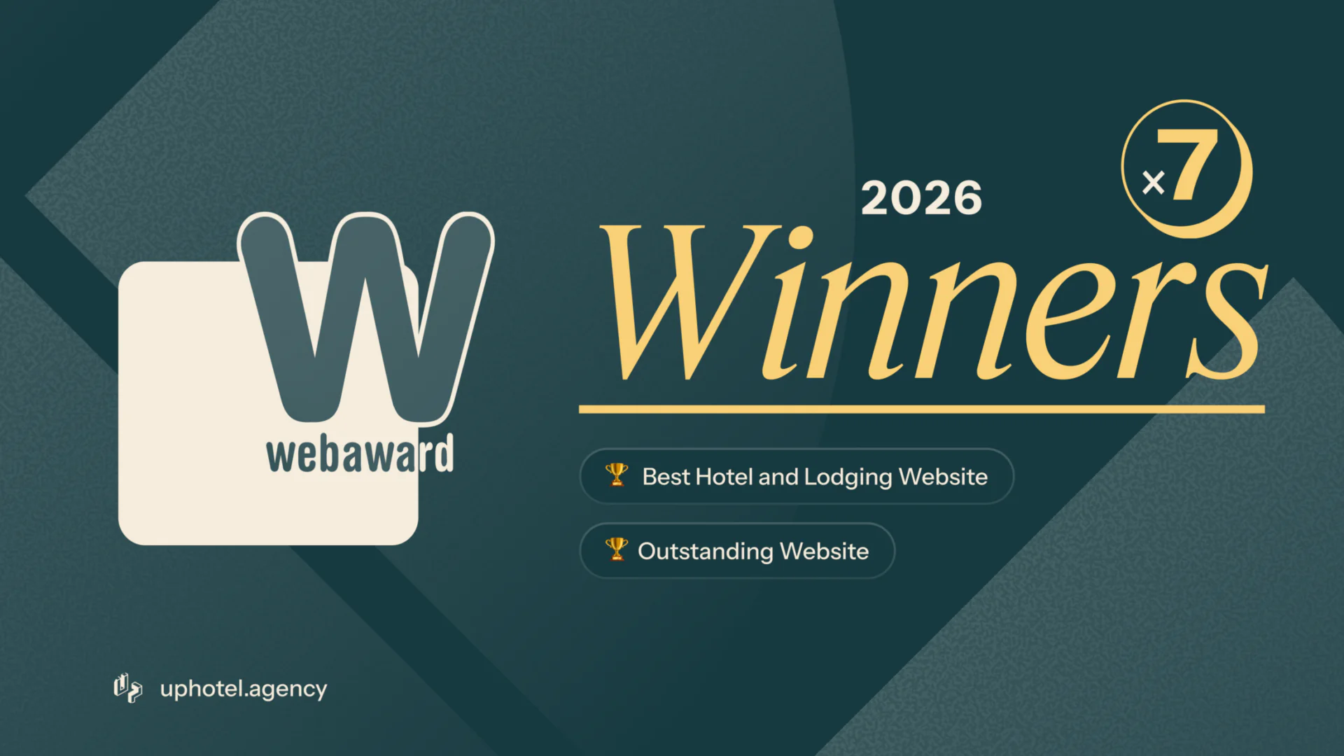 Up Webaward 2026 Winners Cover